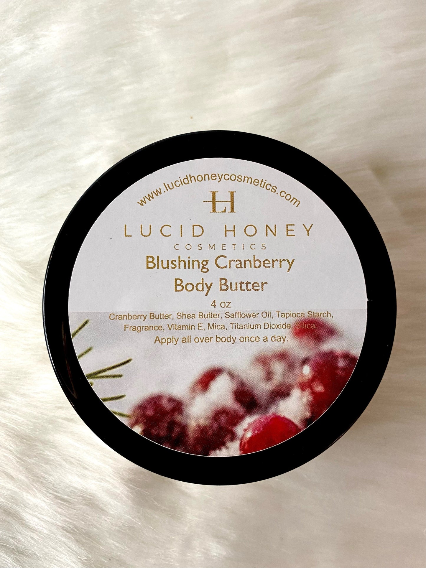 Blushing Cranberry Body Butter